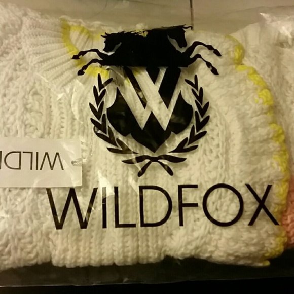 Wildfox “Sorbet stripe” Carlyle crop sweater - Picture 5 of 12